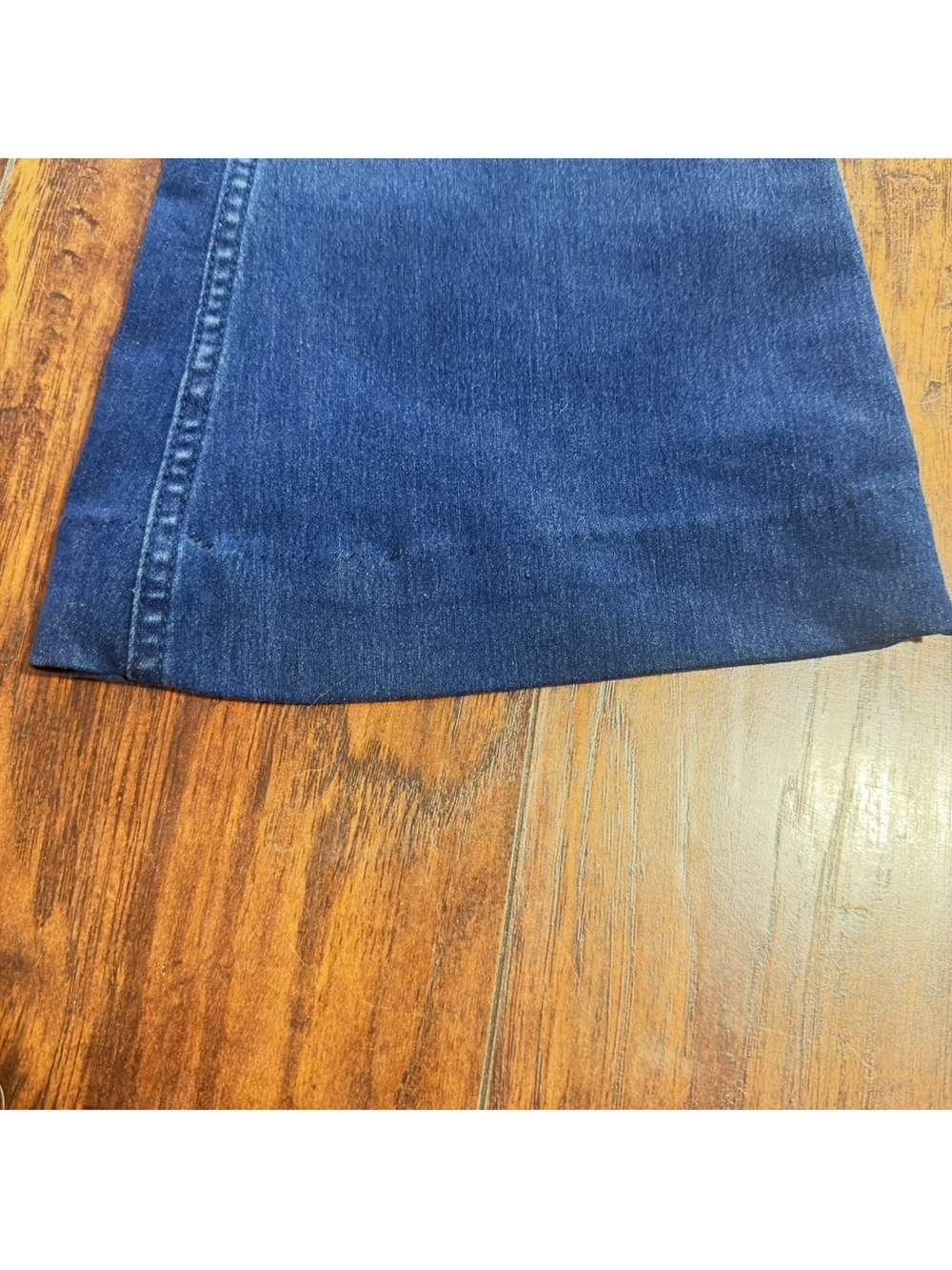 Free People High-Rise Blue Flare Jeans - Picture 9 of 9